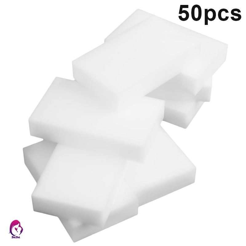 50 Pcs Multi-functional Magic Sponge Eraser Cleaner Cleaning 100 x 60 x 20mm