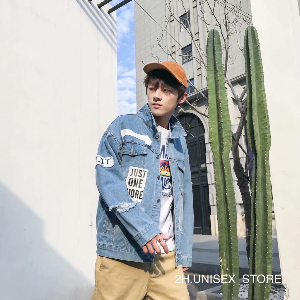 ÁO KHOÁC JEAN NAM NỮ UNISEX TRỜI TRANG 2H.UNISEX_STORE