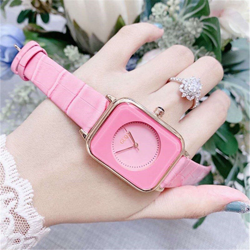 ĐỒNG HỒ NỮ HAZO GOGI 445 DÂY DA HOT TREND DỄ THƯƠNG CỰC ĐẸP | BigBuy360 - bigbuy360.vn