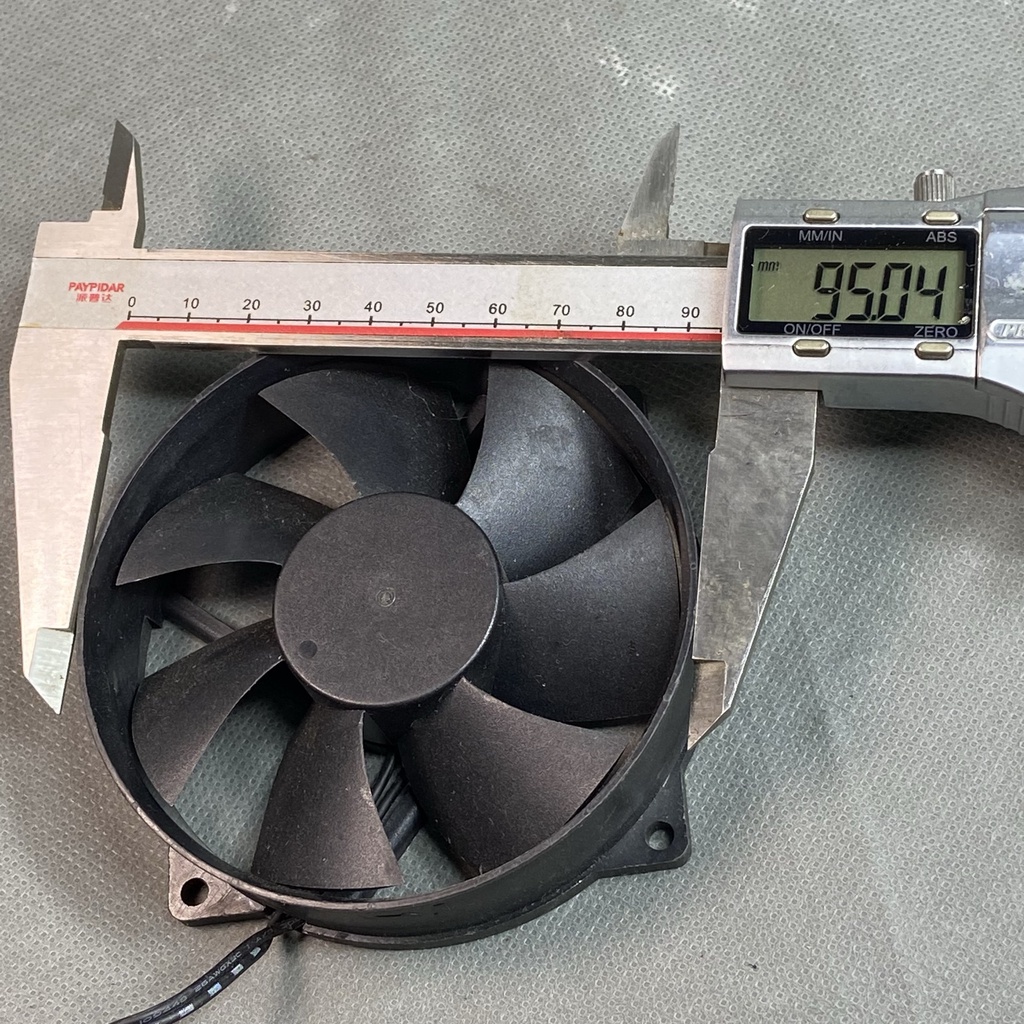 QUẠT DELTA  OEM TRÒN 9 CM, 12V 0.6A . GIÓ MẠNH