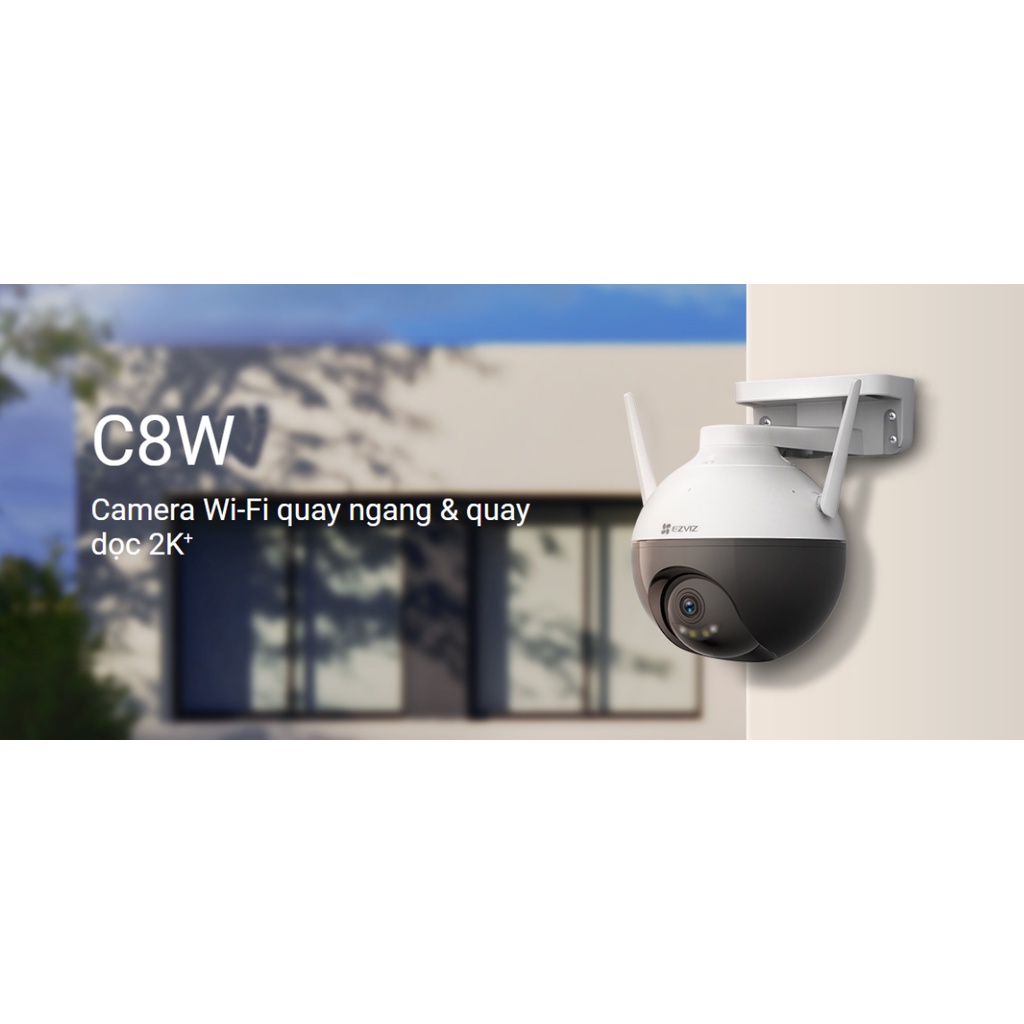 Camera IP Wifi Outdoor có màu ban đêm EZVIZ C8W 2K 4MP