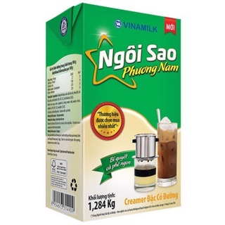 Sữa Đặc Có Đường Ngôi Sao Phương Nam Hộp Giấy 1.2kg