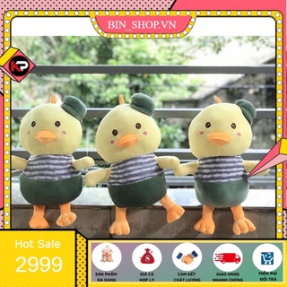 Gấu Bông Gà Đội Mũ Cute Chất Vải nhung Co Giãn 4 Chiều-Gà Bông Đội Mũ Dễ Thương Siêu Mềm Mịn