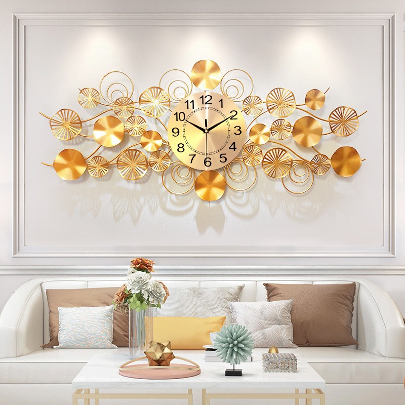 [Chọn mẫu] Đồng Hồ Treo Tường, Đồng Hồ Trang Trí Decor 3D size 120cm