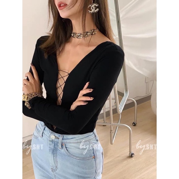 Body suit đan dây | BigBuy360 - bigbuy360.vn