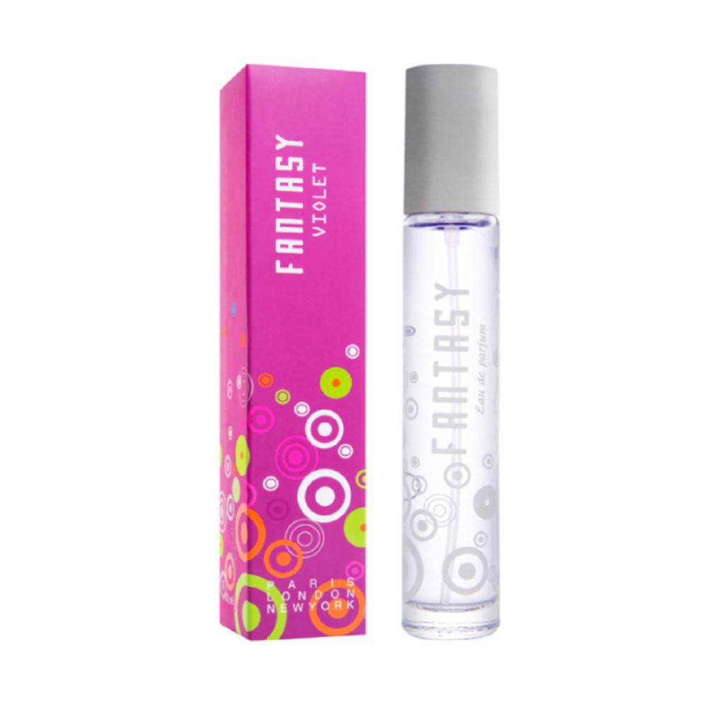 Sét 6 chai nước hoa Fantasy chính hãng đủ 6 màu 18ml/chai