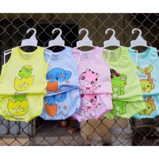 Set 5 bộ đồ chíp và mũ cho bé