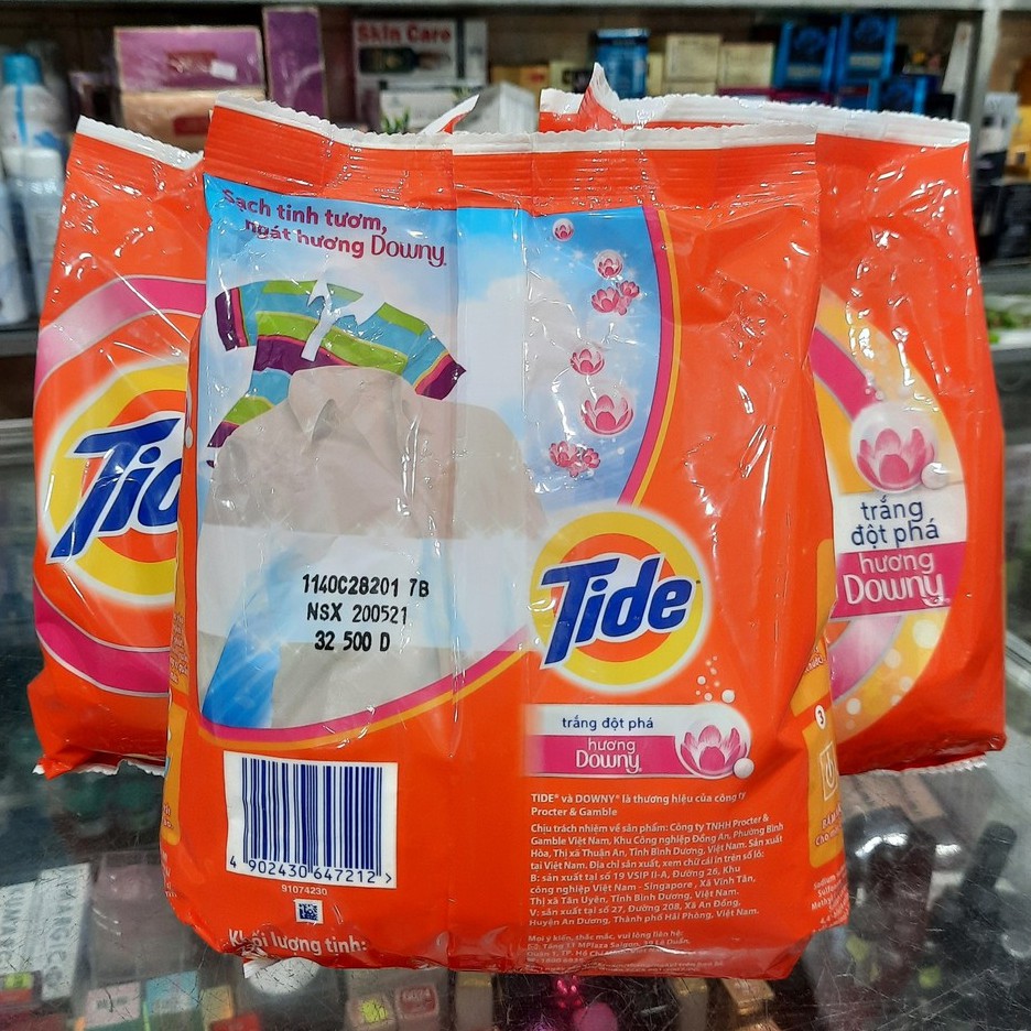 Bột giặt Tide Trắng đột phá 720g