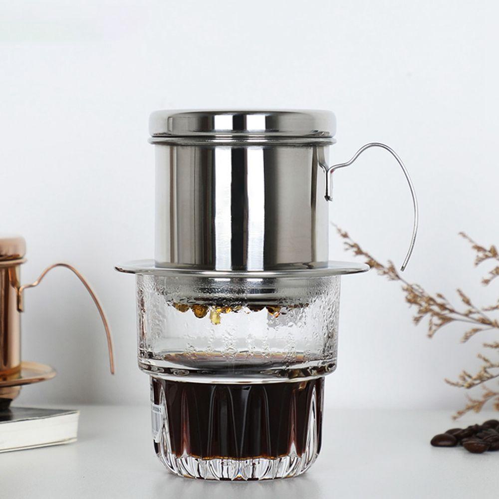 Dụng Cụ Lọc Cà Phê Bằng Thép Không Gỉ Thiết Kế Nhỏ Giọt Tiện Dụng Cho Nhà Bếp