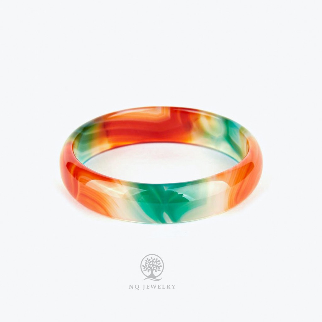 Vòng mã não tam tài ni 52-58 - Vòng đeo tay mã não NQ Jewelry