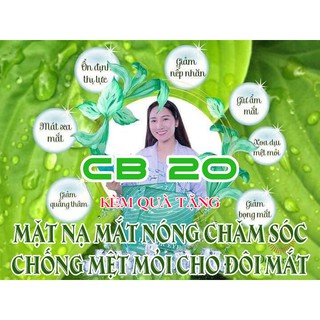 Combo 20 Miếng Mặt Nạ Tặng 1 Kem Ủ Body Hazel -  Thảo Dược Đắp Mắt Doctor Eye Hanco - Trị Khô, Rát, Thư Giãn