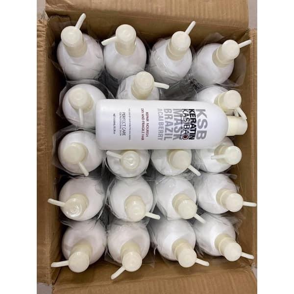 HẤP KERATIN KASIBAO KSB BRAZIL ACAI BERRY THỦY PHÂN PHỤC HỒI TÓC HƯ TỔN NẶNG 1000ml.
