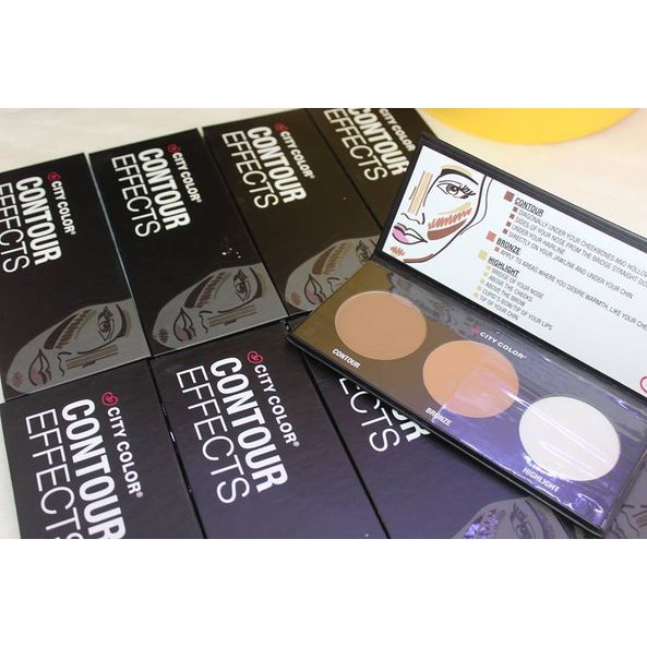 BẢNG PHẤN TẠO KHỐI CITY COLOR CONTOUR PALETTE