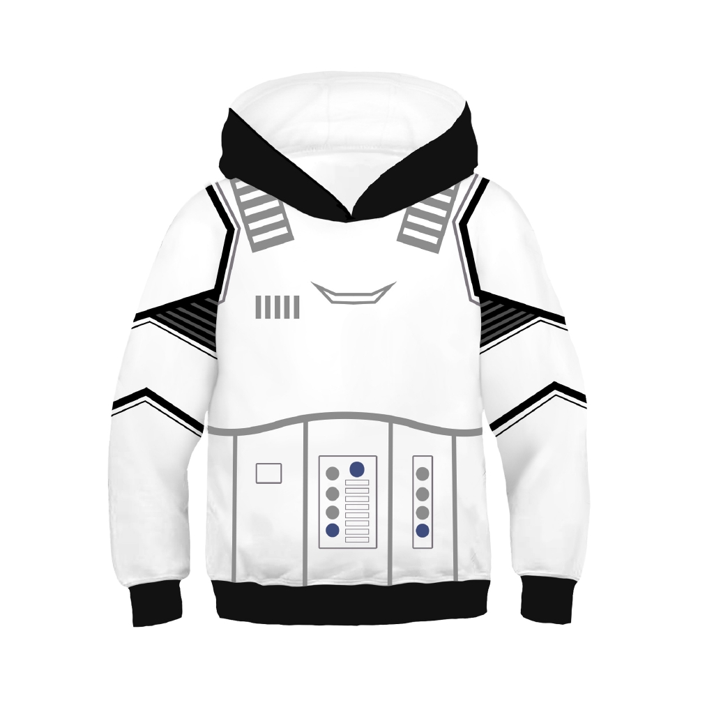 Áo Hoodie In Hình 3d Nhân Vật Phim Star Wars