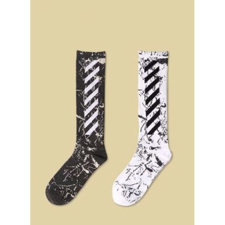 Tất Vớ Off White cao cổ