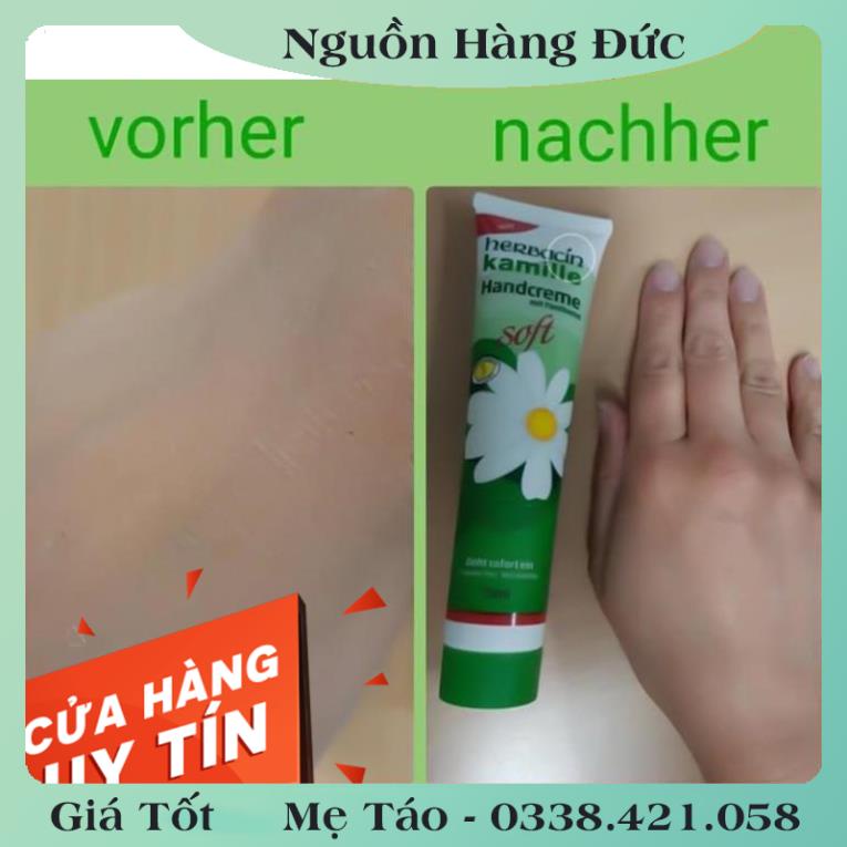 [auth] Kem dưỡng da tay Herbacin 75ml giúp da tay mịn màng hơn -Nội địa Đức Đủ Bill [Hot]