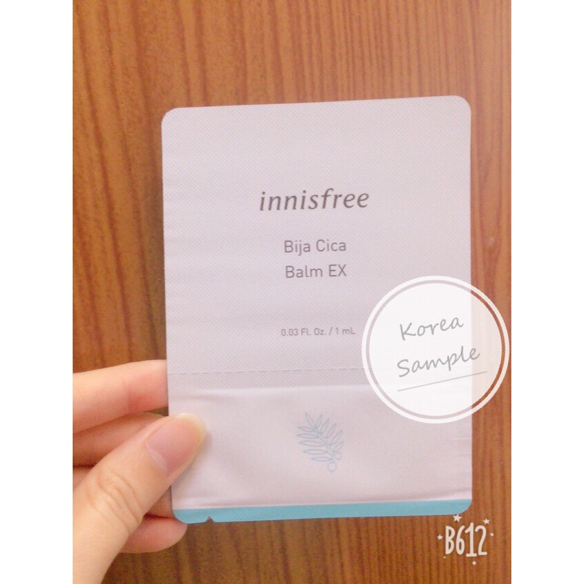 Sample Gel giảm mụn Innisfree Bija Cica Balm ex