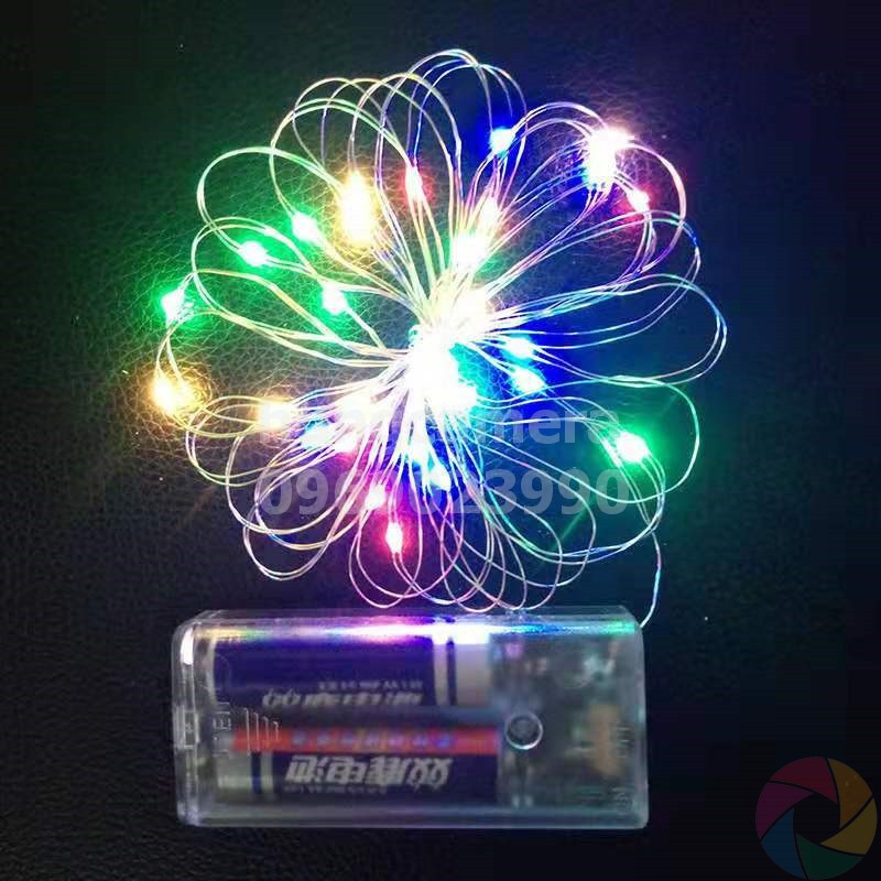 Đèn Led đom đóm, trang trí 3 mét Fairylight dùng pin AA