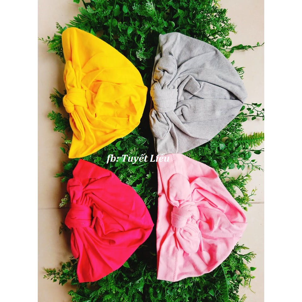 Mũ turban cho bé yêu