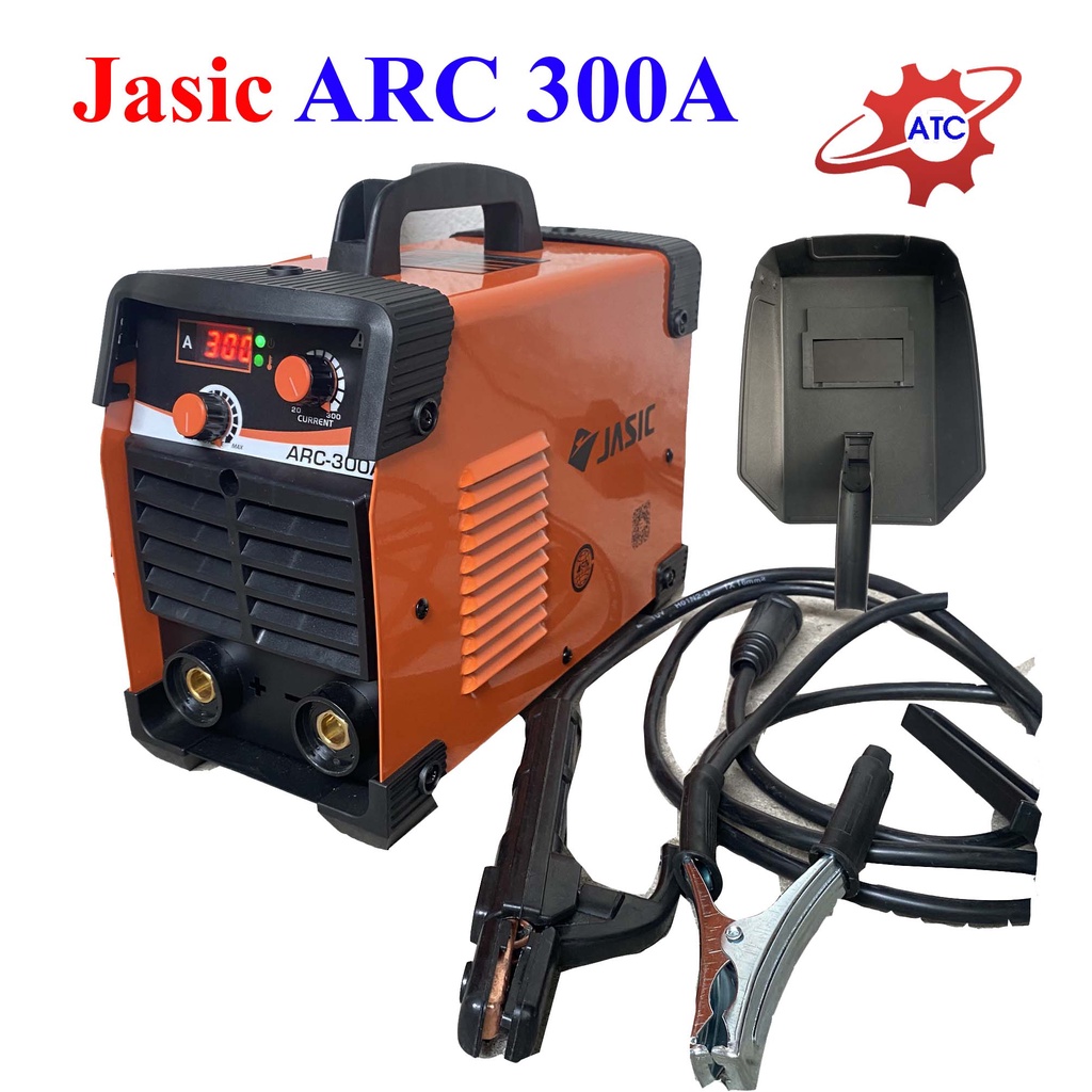Máy hàn que Jasic Arc 300A hàn công trình - Máy hàn chuyên que 3.2 và 4.0 liên tục, tặng đầy đủ phụ kiện hàn