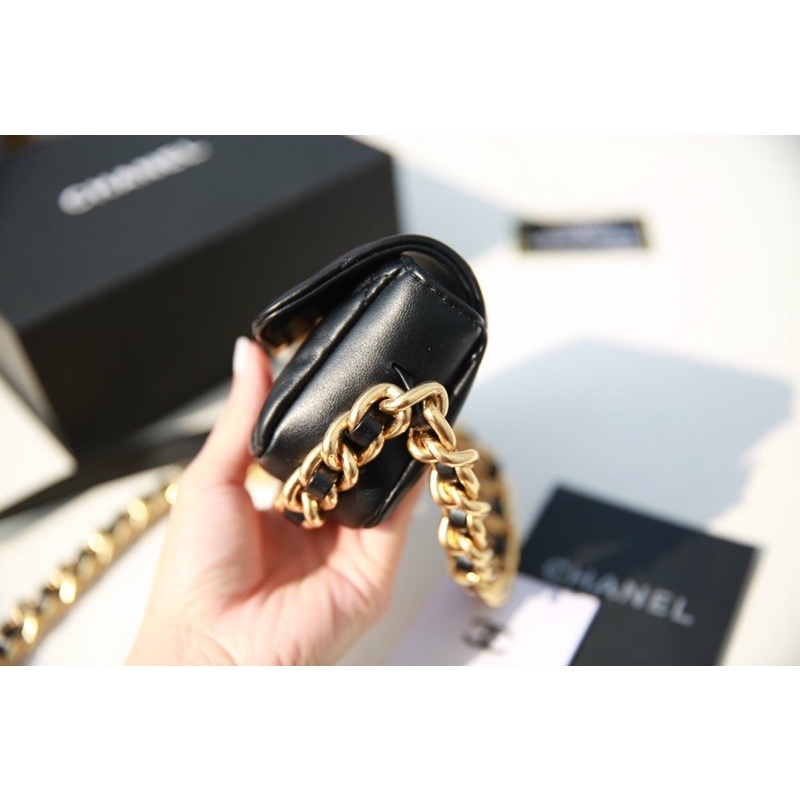 Túi CHA N E L mini viền xích fullbox