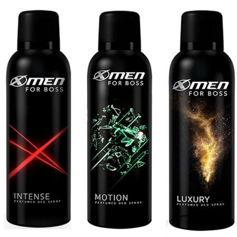 Xịt khử mùi X-Men for Boss 150ml Intense, Luxury, Motion - Xmen đàn ông đích thực | Shopee Việt Nam