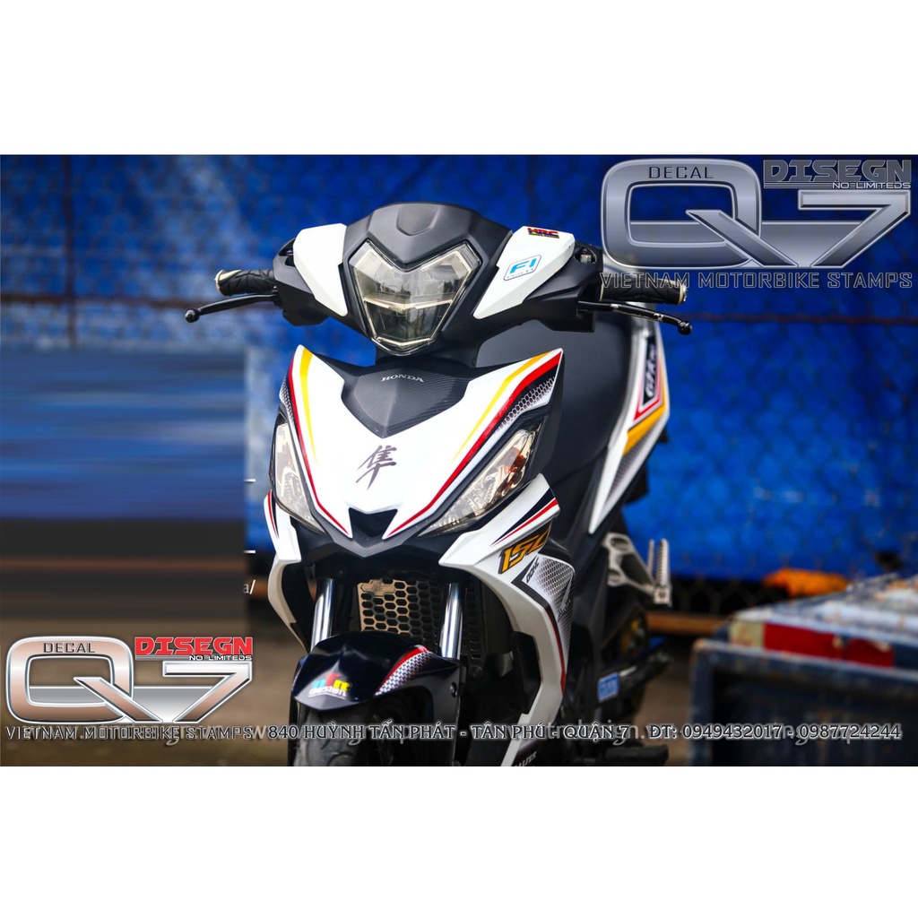 Tem Rời WINNER V1 XE TRẮNG