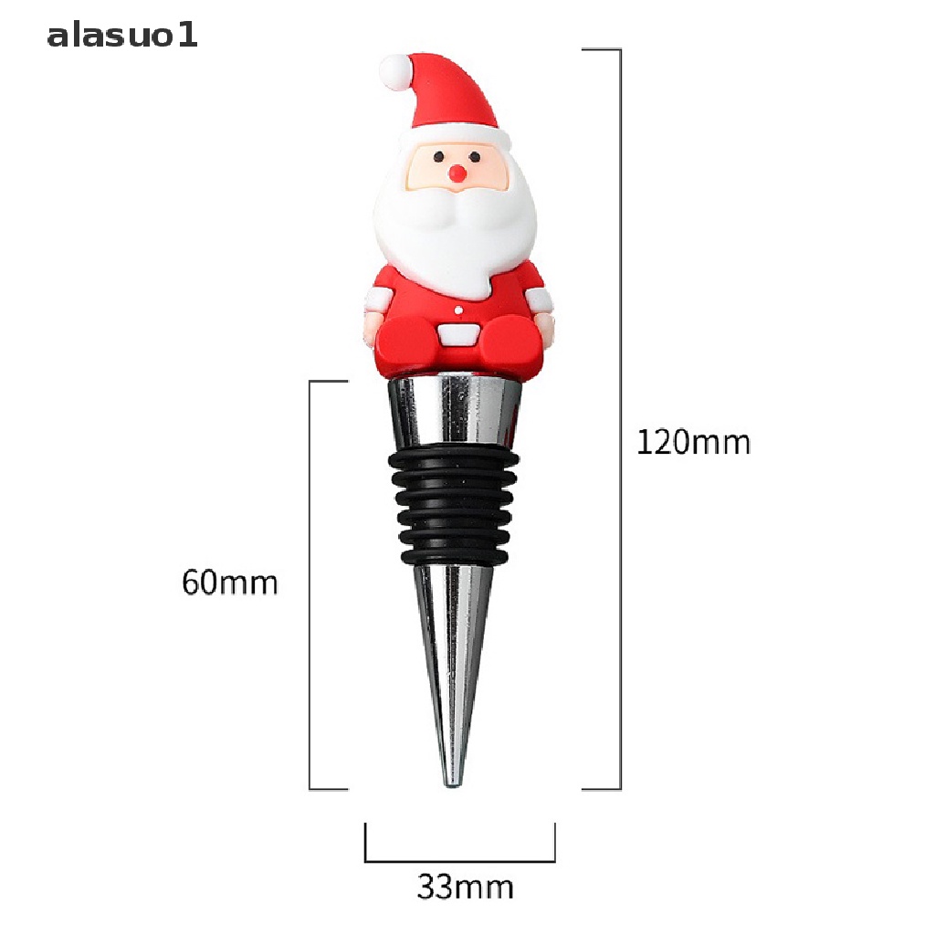 1 Nút Chặn Chai Rượu Champagne Trang Trí Giáng Sinh