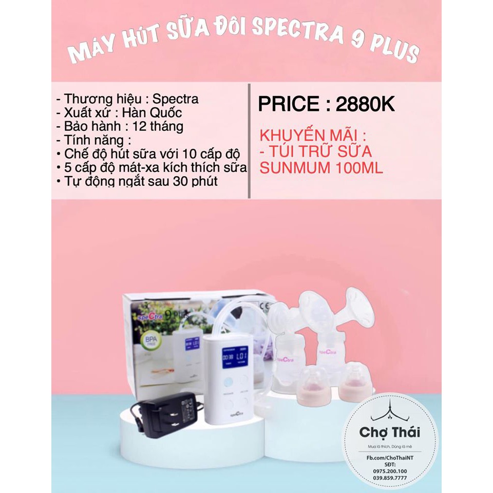 Máy Hút Sữa Spectra 9 Plus