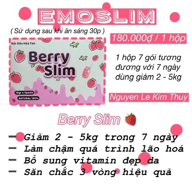 Nước Ép Giảm Cân Trái Cây An Toàn Giảm 1-5kg ~ Lẻ 1 Gói