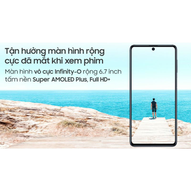 Điện thoại Samsung Galaxy M51 8/128G Fullbox New Đã Khui Seal - Hàng Chính Hãng