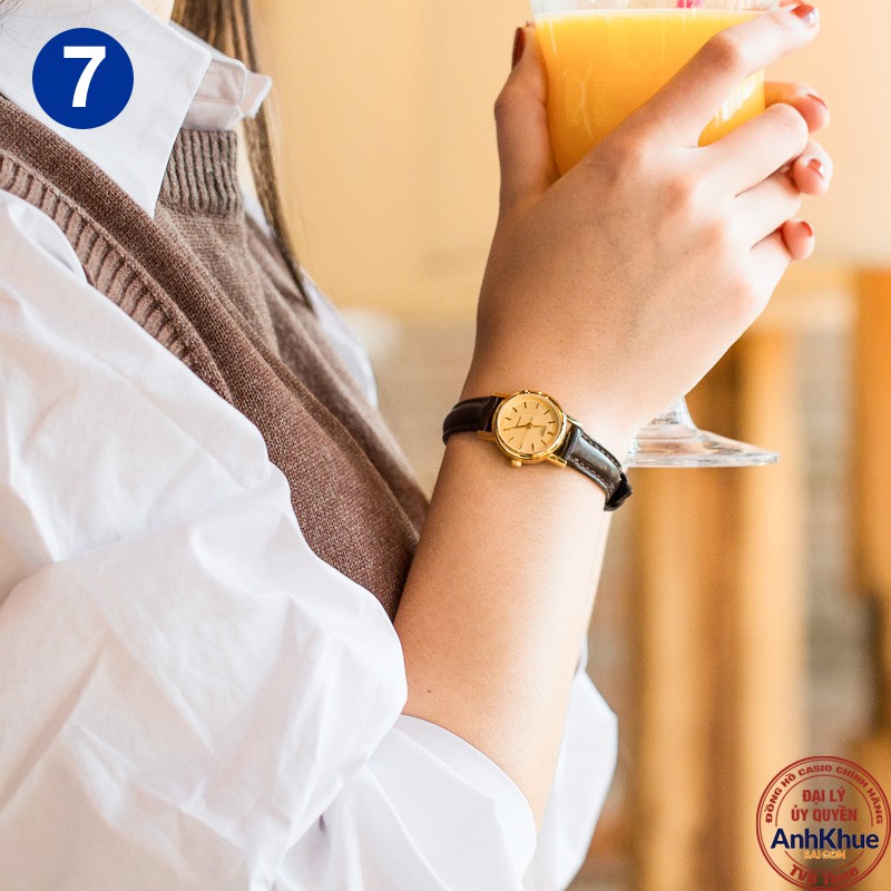 Đồng hồ nữ dây da Casio Standard chính hãng Anh Khuê LTP-1095 Series | BigBuy360 - bigbuy360.vn