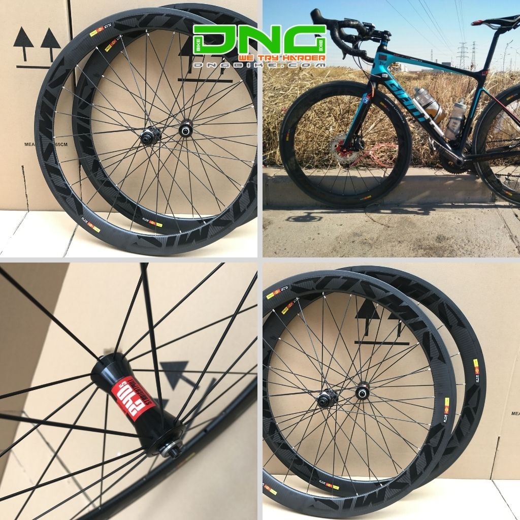 Vành bộ xe đạp đua Carbon MAVIC COSMIC SLR 50mm Phanh đĩa