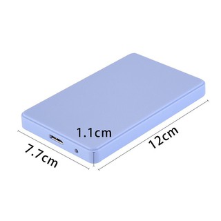 2.5 inch USB3.0 SATA Mobile Hard Disk Box Support windows 10