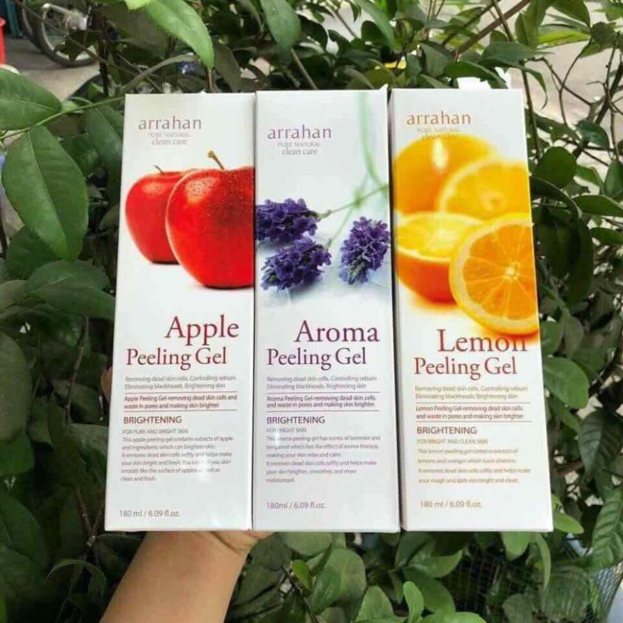Tẩy Da Chết Arrahan Chanh Táo Oải Hương và Đông Y Than - Mypham_hn