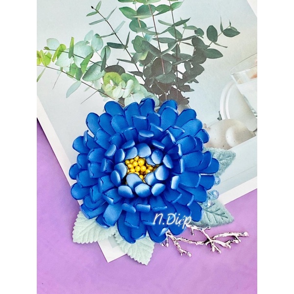 Hoa cài áo - nhiều màu -fullbox