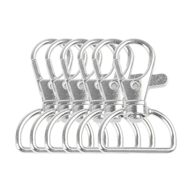 Set 35 Móc Khóa Tôm Hùm Kèm Vòng Chữ D Chuyên Dụng Làm Đồ Trang Sức / Túi Xách Makin