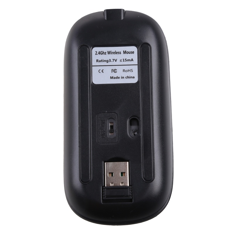 Chuột không dây 2.4G Sạc USB