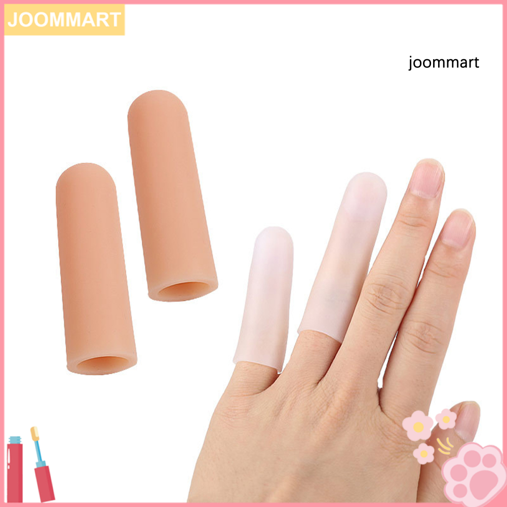 Cặp ống bảo vệ ngón tay bằng silicone mềm mại tiện dụng