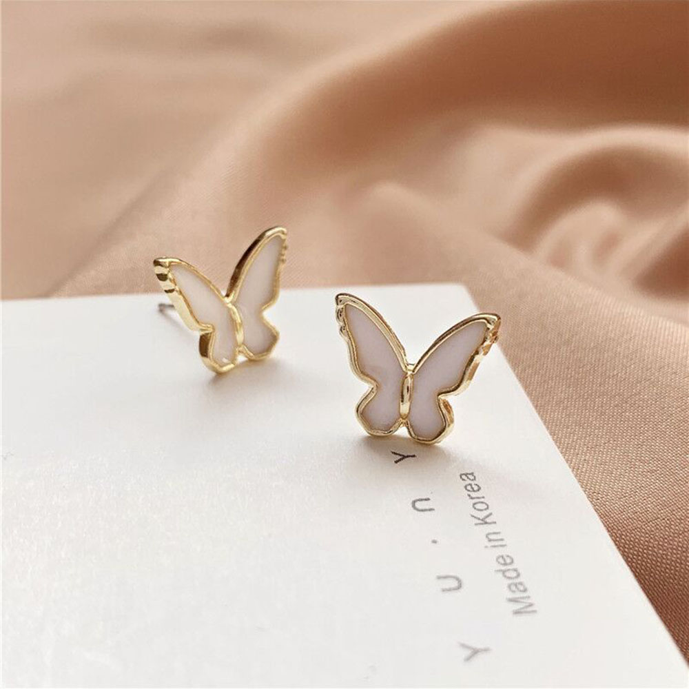 Hoa tai hình bướm hợp thời trang cho nữ Yanqueens Trang sứ Quà tặng