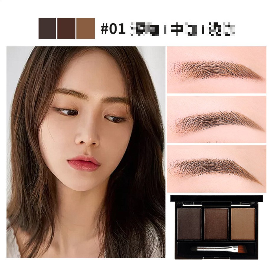 🍀 Phấn trang điểm mày dạng bột 3 ô LAMEILA 3605 nội địa chính hãng mềm mịn lâu trôi sỉ rẻ - GIÁ GỐC 12 | BigBuy360 - bigbuy360.vn