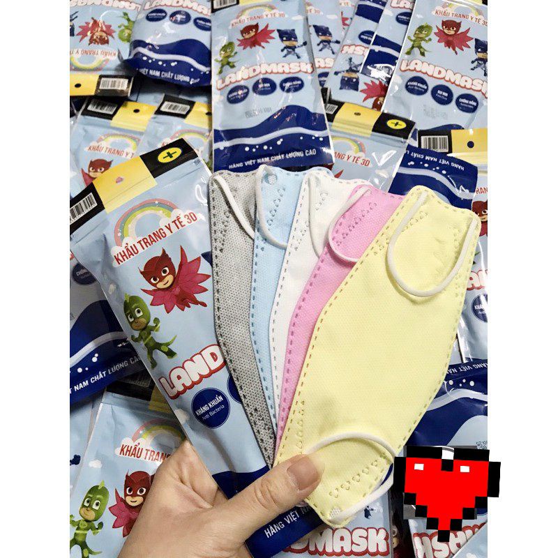 💥 SALE SỐC 💥 KHẨU TRANG TRẺ EM 3D LAND MASK CAO CẤP