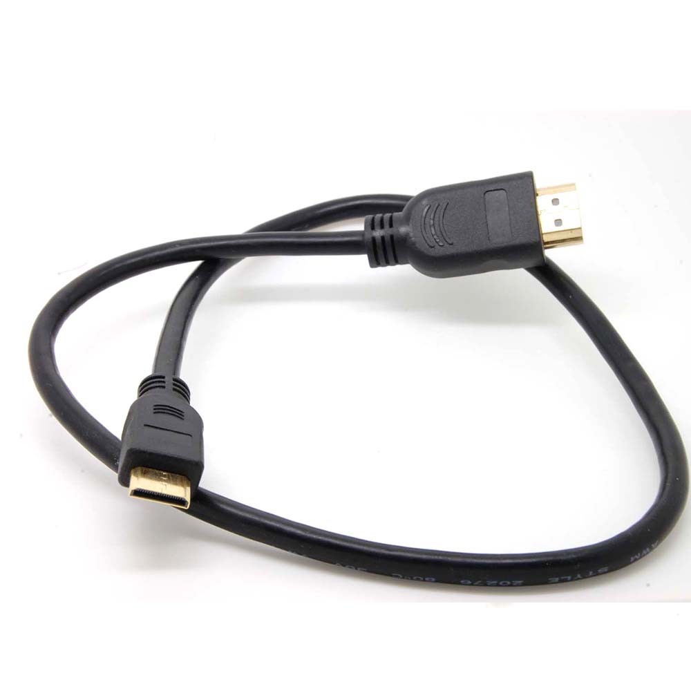 Dây cáp Mini Hdmi sang Hdmi cho máy ảnh kỹ thuật số HDTV - 0.5m/1.5ft