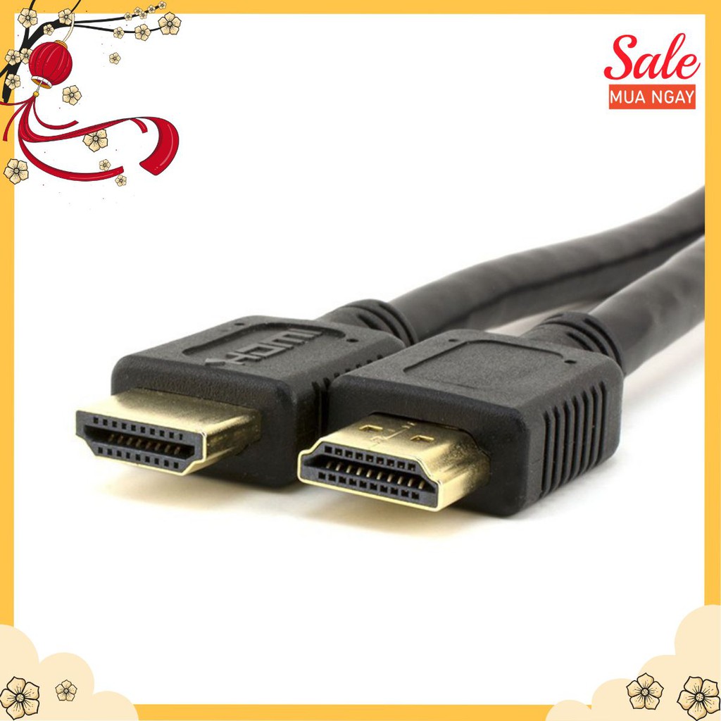 Dây HDMI 4K Tròn Dài 1.5m-20m  SENIKO - Hàng chuẩn 4K chuẩn kết nối máy tính, máy chiếu|cáp HDMI giá rẻ