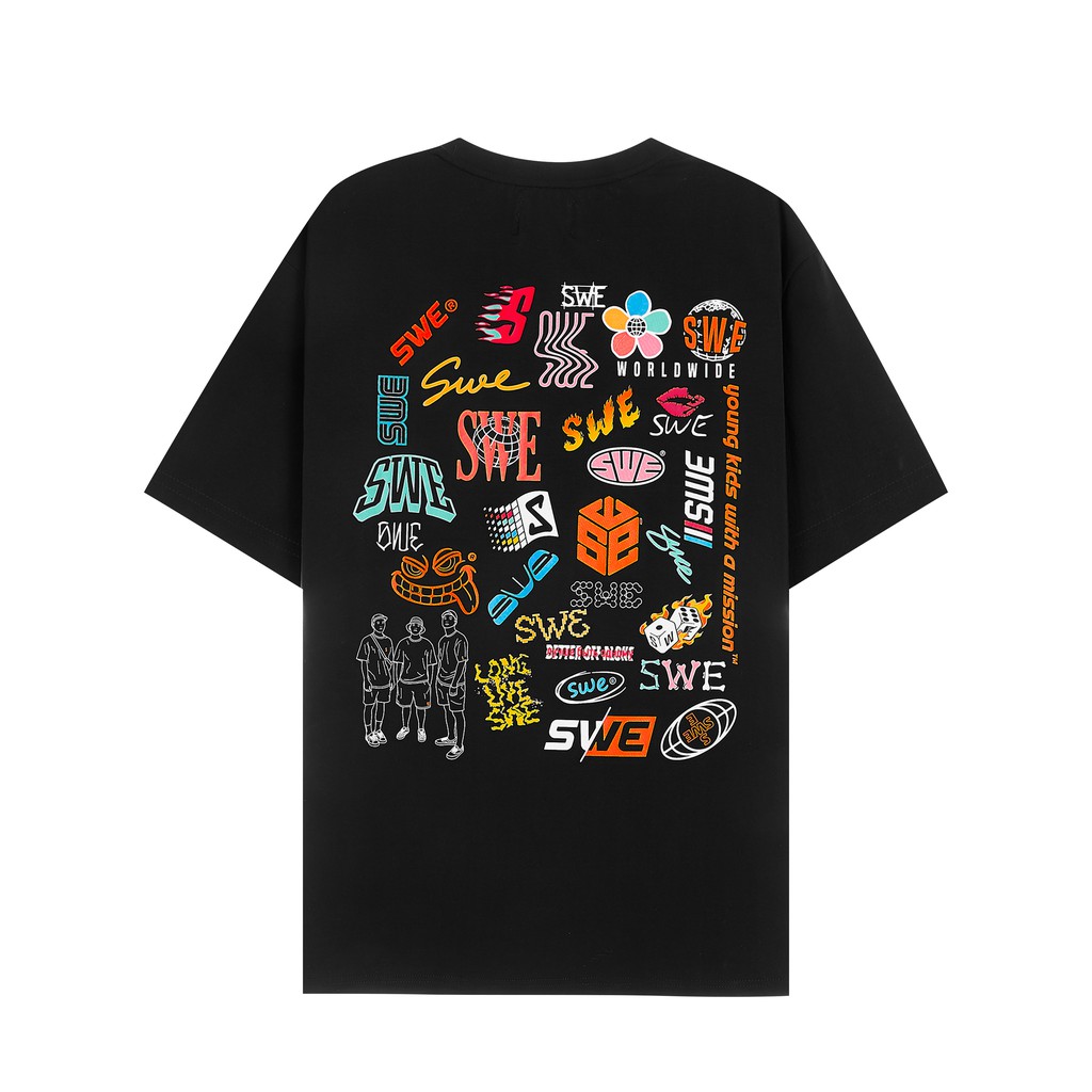 ÁO THUN LOGOS ĐEN | BigBuy360 - bigbuy360.vn