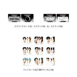 Nct 127 ~ 'the link' goods: fortune card set/ set thẻ hình chọn thành viên