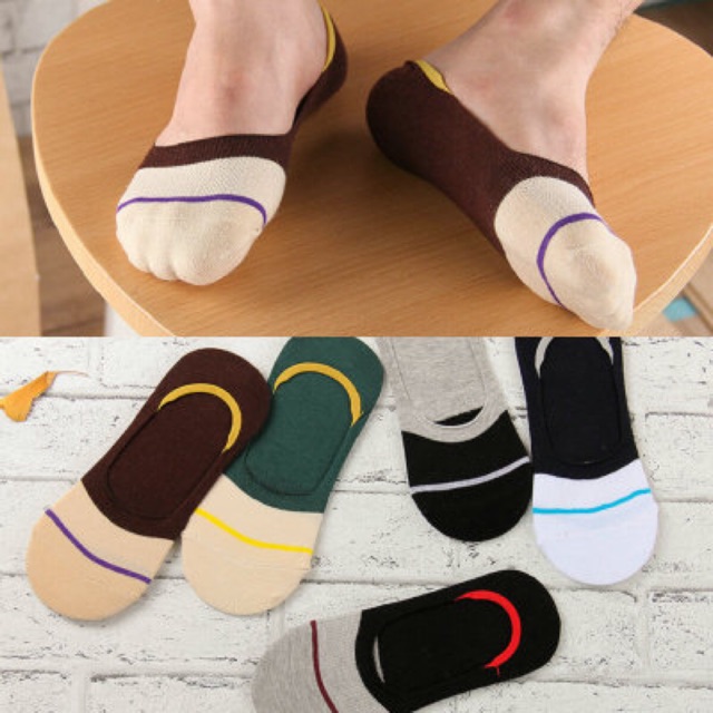 Tất lười nam pha màu