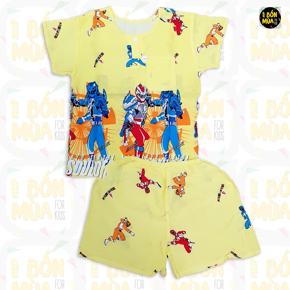 Bộ Lanh Cho Bé Trai 18-27kg 🥗🥗 Bộ Tôn Lanh Bé Trai  Loại 1 - Shop Bốn Mùa