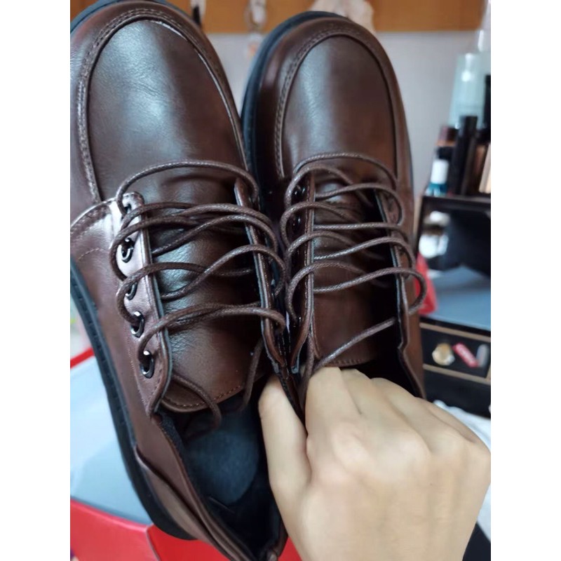 (Order) Giày oxford chất da mềm, giày buộc dây ulzzang ( video + ảnh thật) | BigBuy360 - bigbuy360.vn