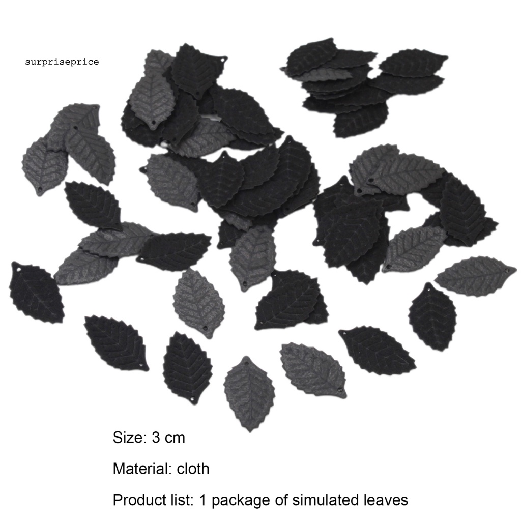 Set 100 Lá Giả Bằng Vải Dùng Trang Trí